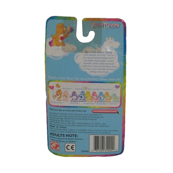 Care Bears Funshine Bear Figure 2003 - Picture 2 of 2